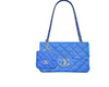 chanels CC blue bag