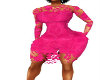 Delilah Pink Lace Dress