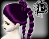 Deep purple Evie hair
