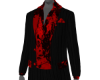 blacknred suit