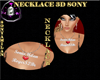 [SM] NECKLACE 3D SONY