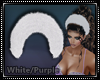 Fur Headband White/Purpl