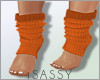S| Cozy Sock Orange