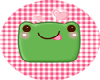Kawaii Button Frog