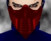 blue/red ninja mask