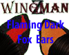Flaming Dark Fox Ears