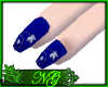 Blue Ivy Nails