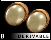 DRV Pearl Thick Earrings