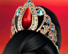 Queen Tiara + Black Hair