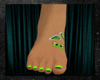 Gummi Green Flat Feet