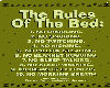 rules of the bed