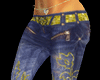! gold star hippy jeans