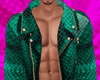snake leather jacket