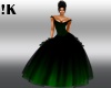 !K!Emerald Ballroom Gown