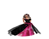 Black and Pink Gown
