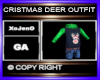 CRISTMAS DEER OUTFIT