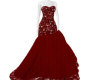 V-Day Red & Gold Gown