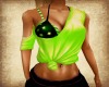 Green Sexy Top