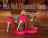 Hot Pink Diamond Heels