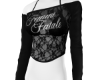 ð¤ Black Lace Top