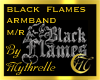 BLACK FLAMES MALE RIGHT
