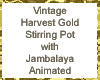 V Harvest Gold Pot Ani