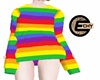 (E) Rainbow Outfit