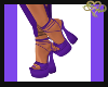 Purple Spartan Heels