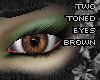 [P] brown 2tone eyes