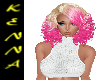 Nissa curls Pink/Blond