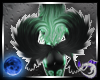 Neon Green Hearts Tails