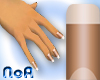 Brown/FrenchManicure