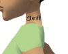 jeff neck tattoo