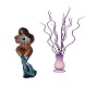 Vase with lights