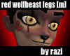 Red Wolfbeast Legs (M)