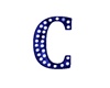 R| Bling Letter Sign C