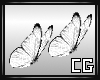 (CG) Butterflies White