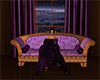 Purple Victorian Couch