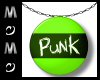Punk Necklace Green