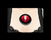 Red Lightning Badge F/M