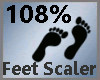 Feet Scaler 108% M