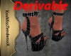 Derivable open shoes
