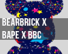 Bearbrick: Bape X BBC