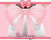 🎀 Rump bow pink