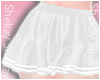 Sk! Skirt pastel White