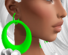 Green Earrings +Bracelet
