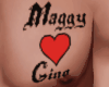 Chest Tattoo Maggy Gino