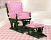 Baby Girl Rocking Chair
