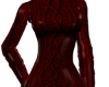 MS Winter Red Dress