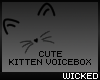 Cute Kitten Voicebox